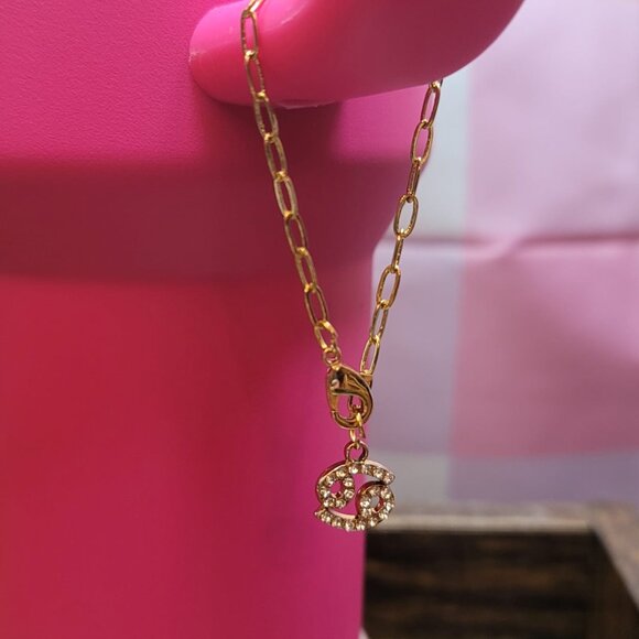 Eclectic Wallflower Accessories - Cancer Zodiac Sign Tumbler Charm